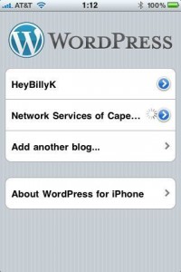 wordpress iphone